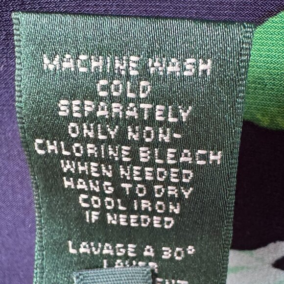 EUC Ralph Lauren Flora Sleeveless Drape Neckline Side Ruching Dress - Women's 16 - Picture 11 of 11